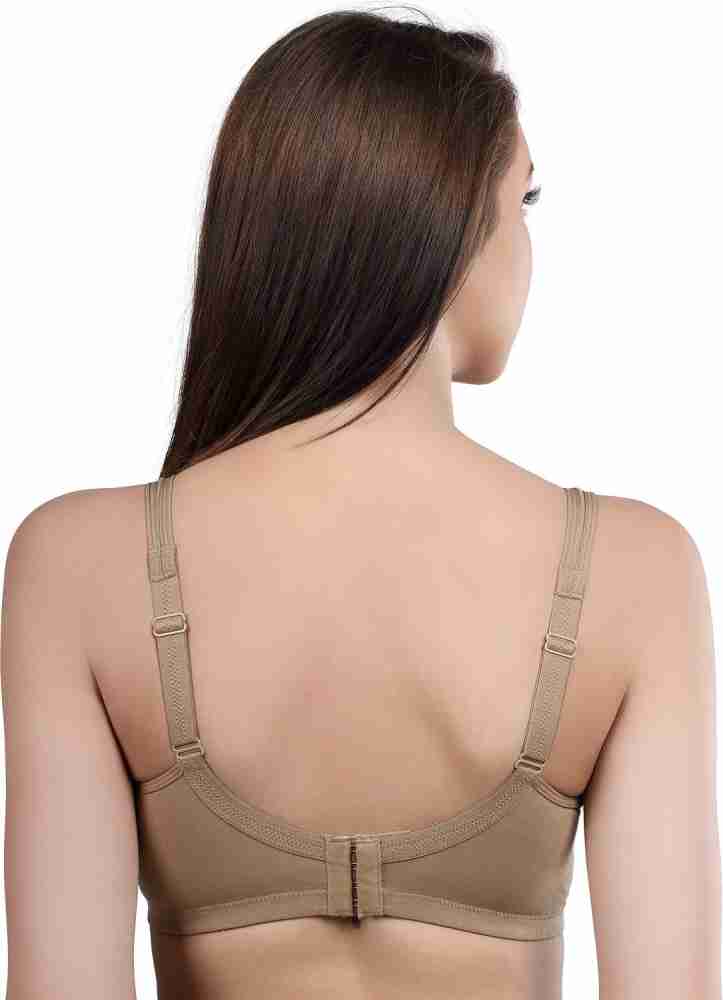 Trylo COMFORTFIT 38 NUDE E - CUP Women Full Coverage Non Padded