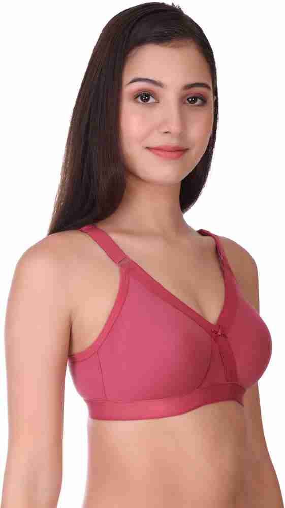 pooja ragenee CROSS MOLD Women Full Coverage Non Padded Bra - Buy