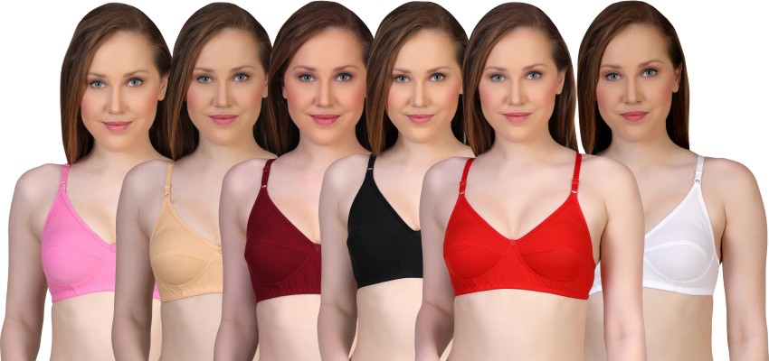 Zivosis Women Full Coverage Non Padded Bra - Buy Zivosis Women Full  Coverage Non Padded Bra Online at Best Prices in India