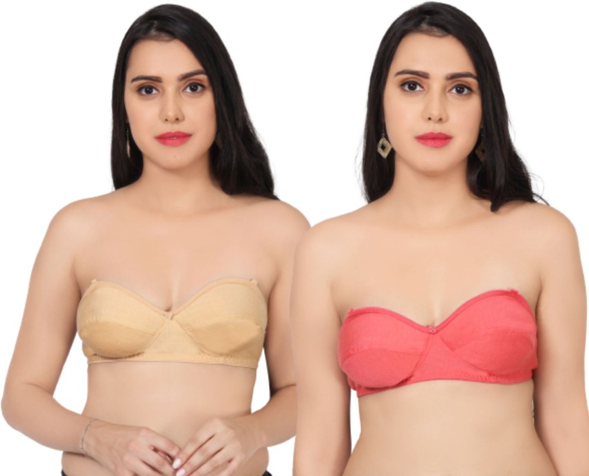 AII Women's Cotton Non-Padded Wire Free Full Coverage Bra Women Everyday  Non Padded Bra - Buy AII Women's Cotton Non-Padded Wire Free Full Coverage  Bra Women Everyday Non Padded Bra Online at