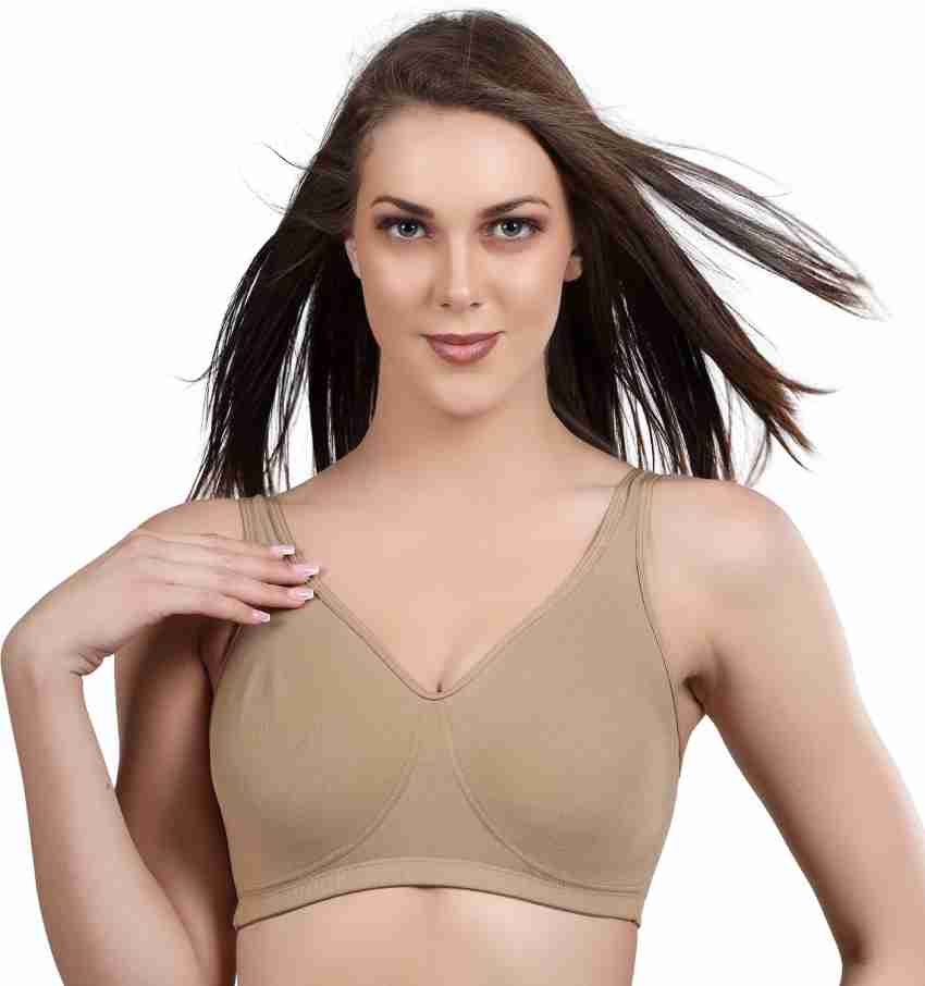 Trylo Touche Woman Soft Padded Full Cup Bra - Nude