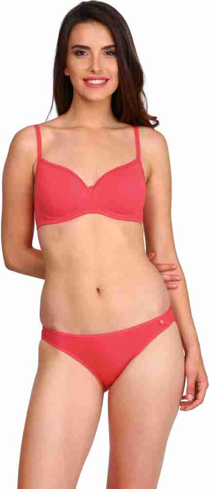 Buy Jockey Pink Non-wired Padded Bra Style Number-1723 Online