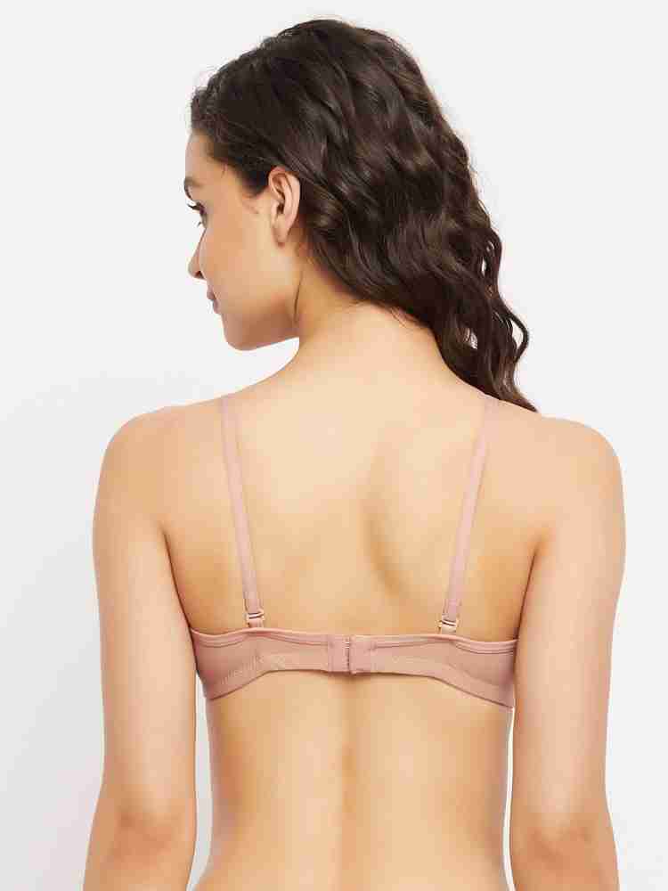 Buy Padded Non-Wired Full Cup Multiway T-shirt Bra in Nude Colour