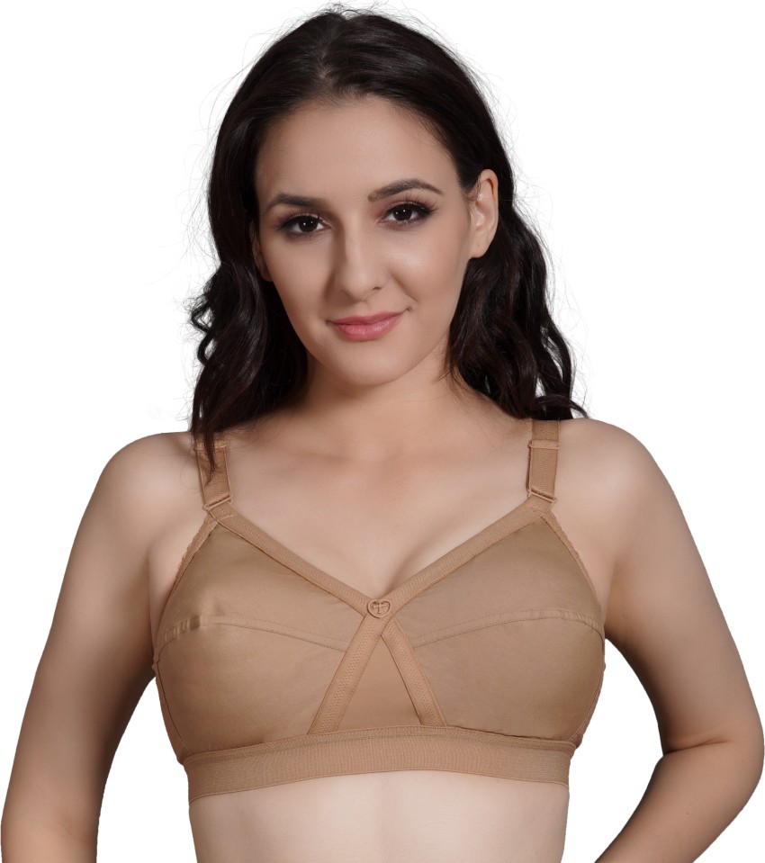 Trylo Women T-Shirt Lightly Padded Bra - Buy Trylo Women T-Shirt Lightly  Padded Bra Online at Best Prices in India