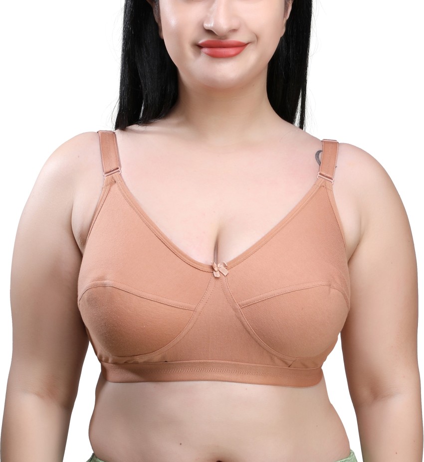 Buy SKDREAMS SKDREAMS Skin Cotton Blend Seamed Women's Set of 1 Full  Coverage Bra Women Full Coverage Non Padded Bra Online at Best Prices in  India
