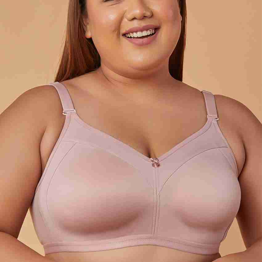maashie M4408 Cotton Non-Padded Non-Wired Everyday Bra, Fawn 36D
