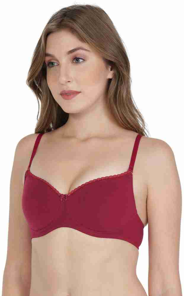 JOCKEY Polyamide, Spandex Ultra Smooth Microfiber Padded Non Wired 3/4th  Coverage T-Shirt Bra (36B, Black) in Goa at best price by City Jockey Club  - Justdial