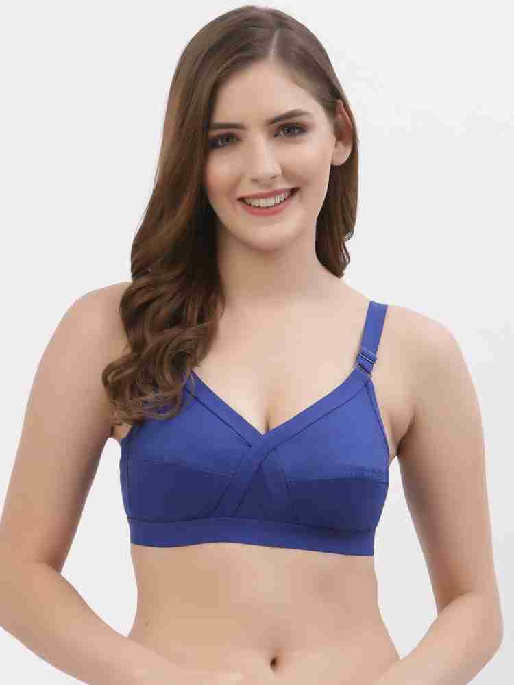 Buy online Parrot Green Cotton Padded Bra from lingerie for Women by Floret  for ₹399 at 0% off
