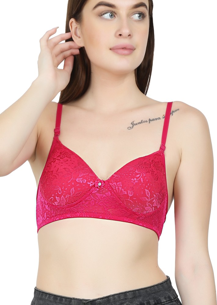 PrettySecrets Push Up Padding 32D Size Lace Bra in Lucknow