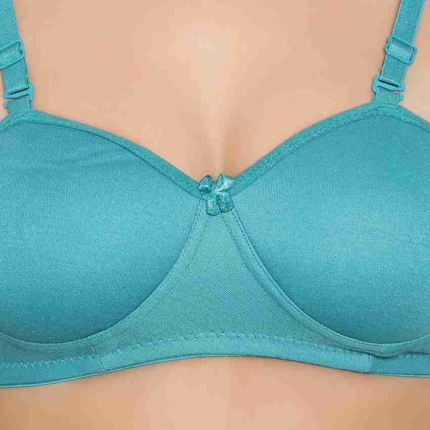 Buy online Blue Cotton Blend Sports Bra from lingerie for Women by Amour  Secret for ₹499 at 67% off