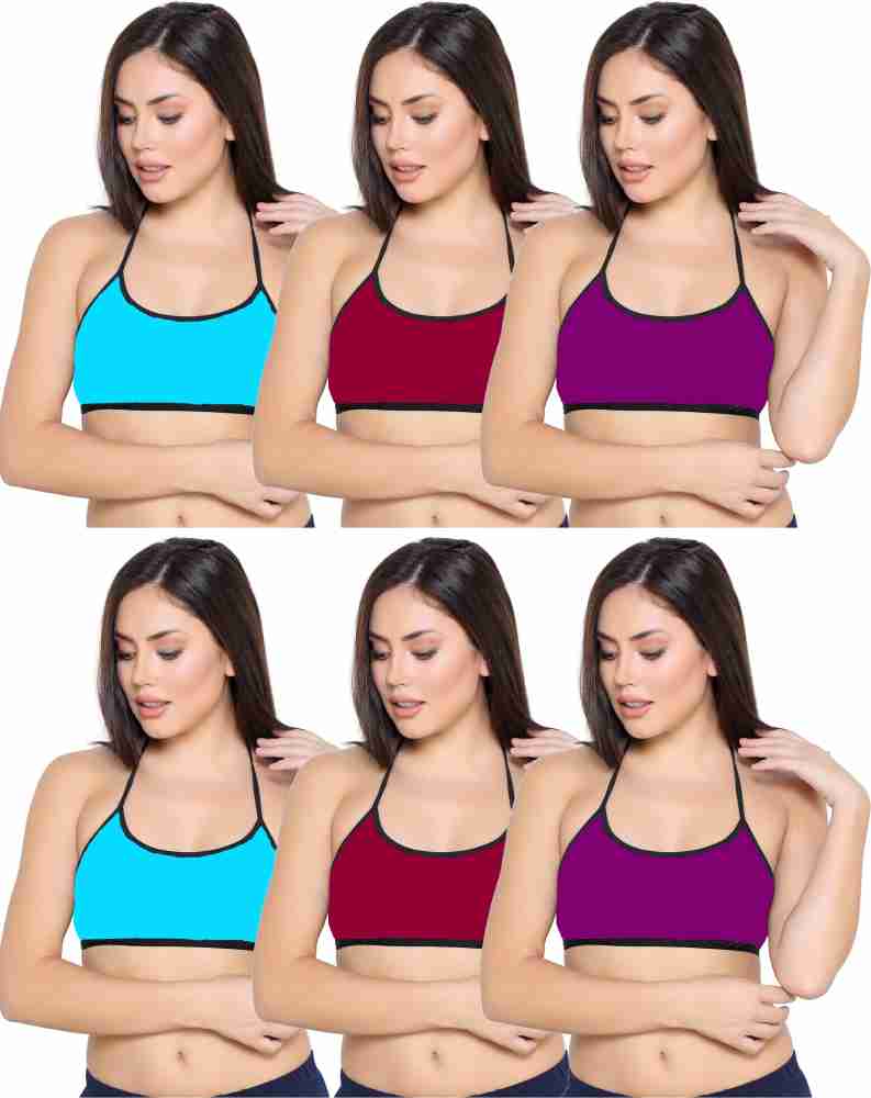 Stylish Check Printed Halter Neck Bra-Ladies-Girls-Women-Online--India  @ Cheap Rates Apparel-Free Shipping-Cash on Delivery