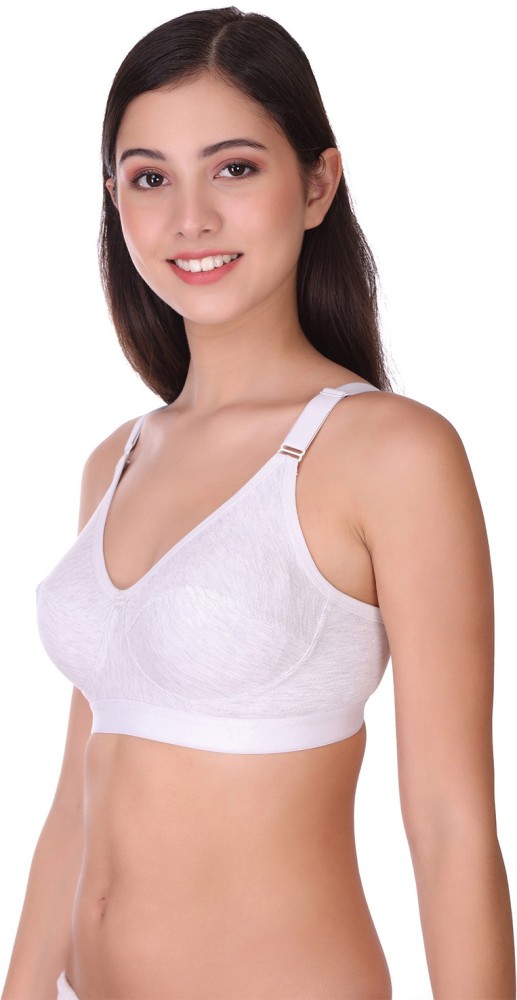 pooja ragenee Cotton D Cup Women Full Coverage Non Padded Bra - Buy pooja  ragenee Cotton D Cup Women Full Coverage Non Padded Bra Online at Best  Prices in India