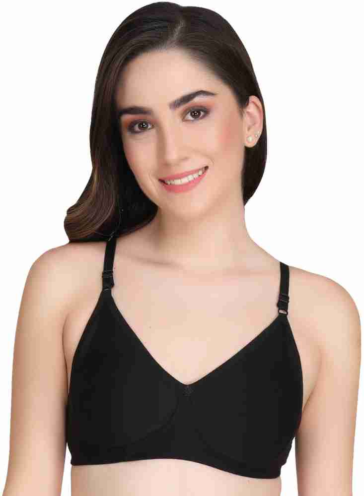 Buy Liigne 3 Hook Non Padded Everyday Bra For Women Online at Best