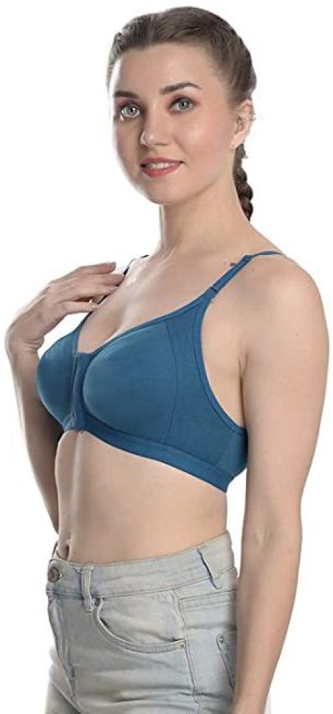 Viyan Hub FRONT HOOK BRA PO-3 Women Full Coverage Non Padded Bra