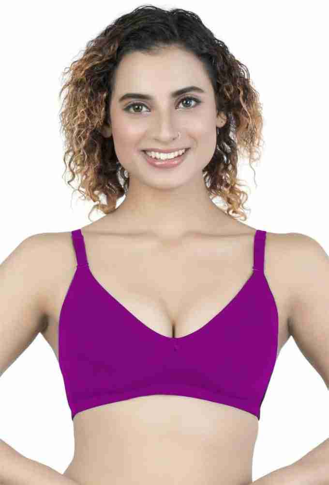 LUNAIN Women Full Coverage Non Padded Bra - Buy LUNAIN Women Full Coverage  Non Padded Bra Online at Best Prices in India