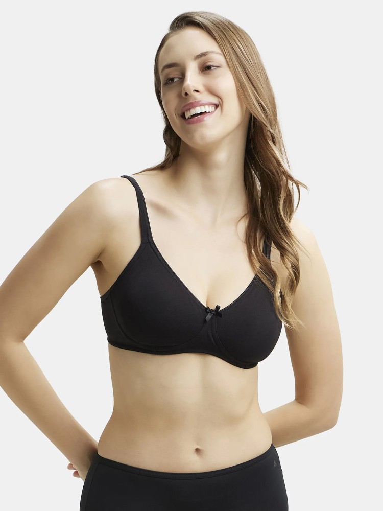 Buy Jockey Women's Cotton Fashion Seamless Shaper Bra 1722 (Assorted Pack  of 2)(Colors May Vary) at