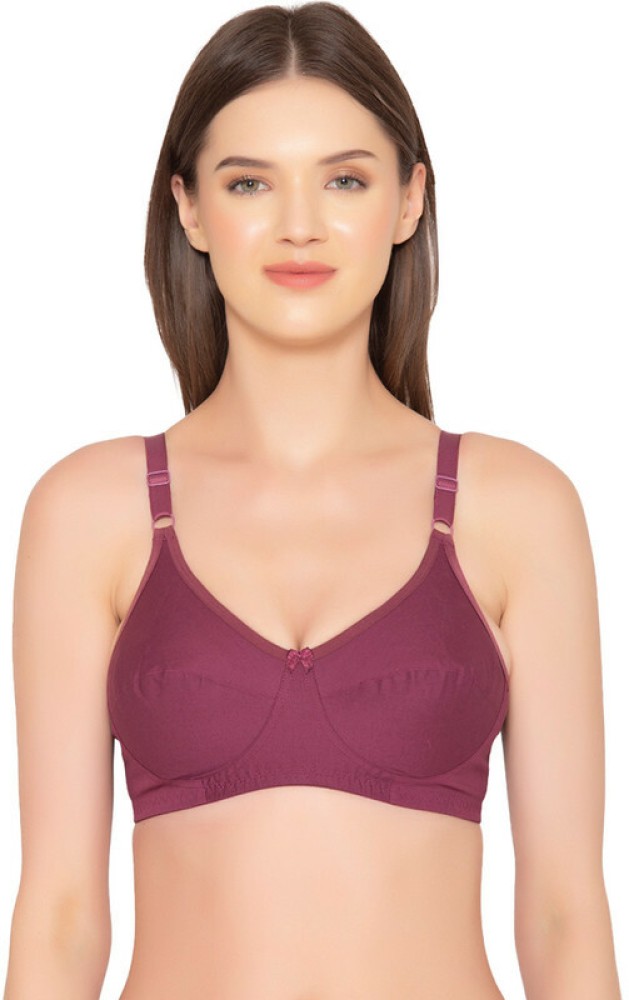 Buy Groversons Paris Beauty Women's Non-padded Non-wired Full Coverage  Cotton Bra - Beige online