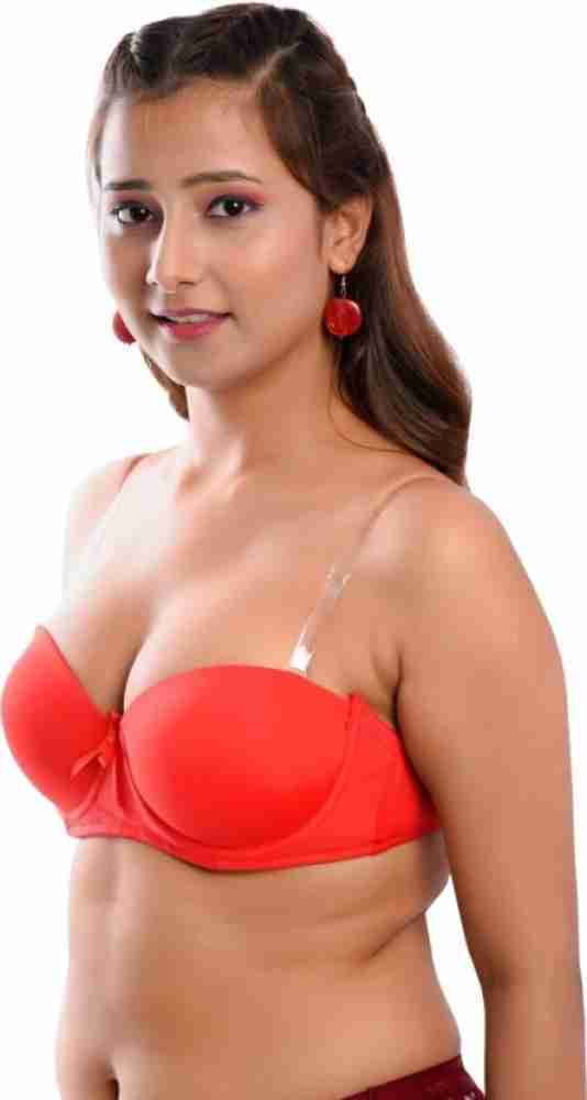Zylum Fashion Backless Bras with Transparent Invisible Strap Women