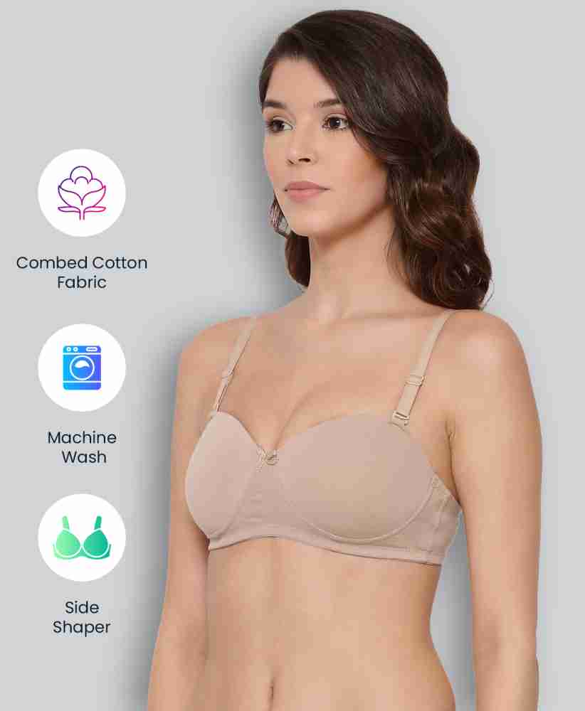 1pc Seamless Push-up Bra For Women To Enhance Small Chest And