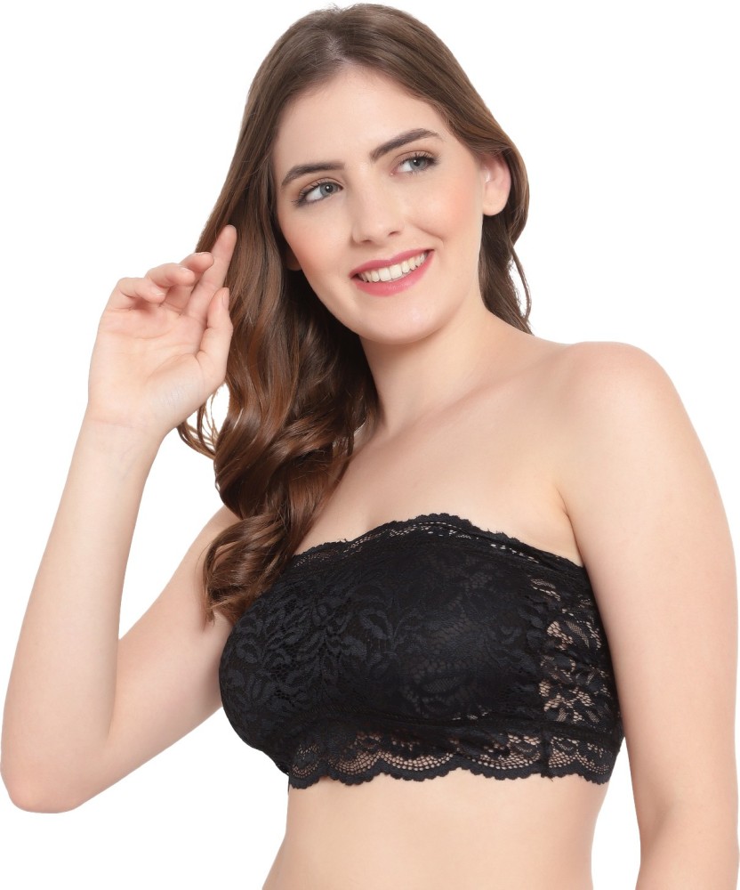 Shybees TUBE TOP BRA SEAMLESS STRAPLESS Women Bandeau/Tube Lightly Padded  Bra - Buy Shybees TUBE TOP BRA SEAMLESS STRAPLESS Women Bandeau/Tube  Lightly Padded Bra Online at Best Prices in India