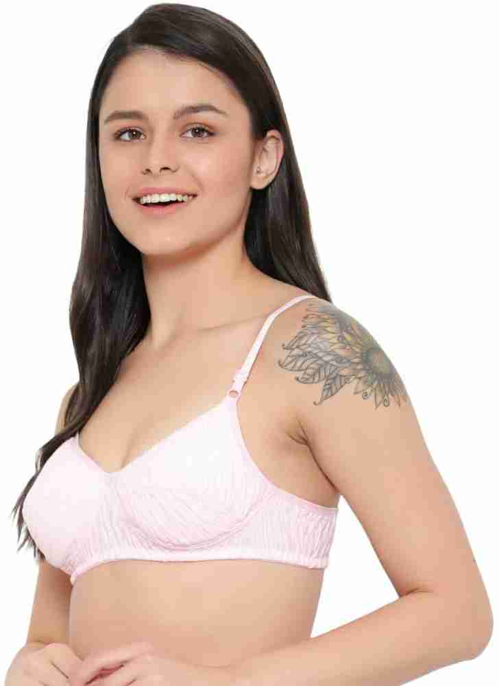 Buy Rajnie Multi Cotton Pack Of 2 Non-Padded Non-Wired Bra Online at Low  Prices in India 