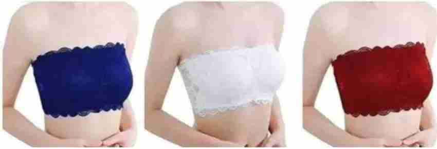 Buy online Set Of 2 Solid Tube Bra from lingerie for Women by Lure Wear for  ₹419 at 40% off