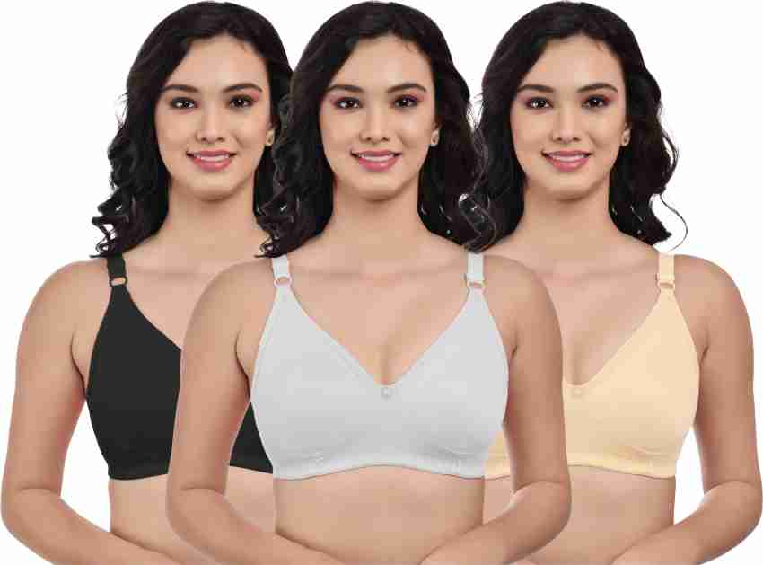 BOOMSHY Women's Comfort & Branded Bra Women Full Coverage Non