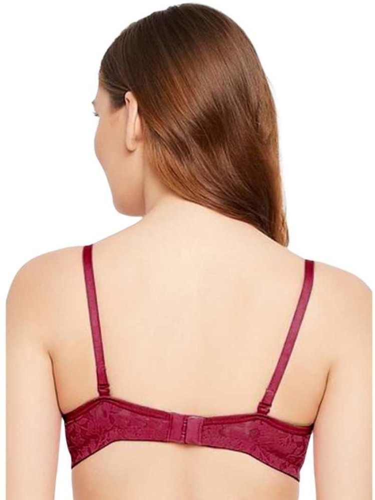 Buy VIHIRA Women Cotton Non Padded Stylish Comfortable Regular Back Non  Wired Front Open Plunge Red Bra Online at Best Prices in India - JioMart.