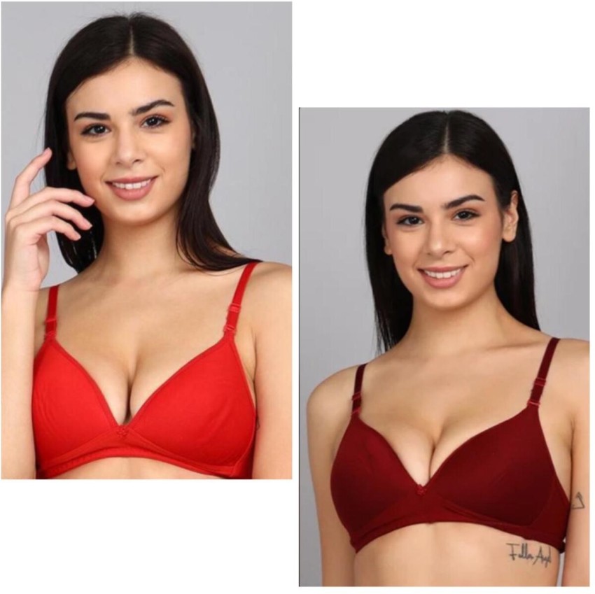 Buena Women Bralette Lightly Padded Bra - Buy Buena Women Bralette Lightly  Padded Bra Online at Best Prices in India