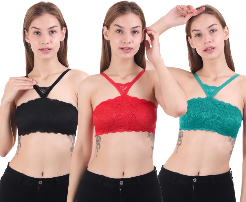 VS Beauti Pack of 3 Women Bralette Lightly Padded Bra Women Bralette  Lightly Padded Bra - Buy VS Beauti Pack of 3 Women Bralette Lightly Padded  Bra Women Bralette Lightly Padded Bra