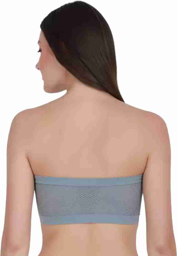 Peralent Women Non Padded Strapless Cotton Spandex tube Bra Women Bandeau/ Tube Non Padded Bra - Buy Peralent Women Non Padded Strapless Cotton  Spandex tube Bra Women Bandeau/Tube Non Padded Bra Online at