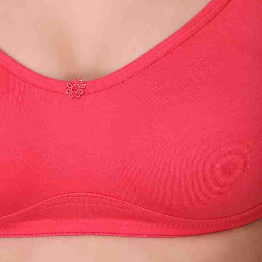 Buy online Grey Cotton Blend Regular Bra from lingerie for Women by Pooja  Ragenee for ₹192 at 25% off