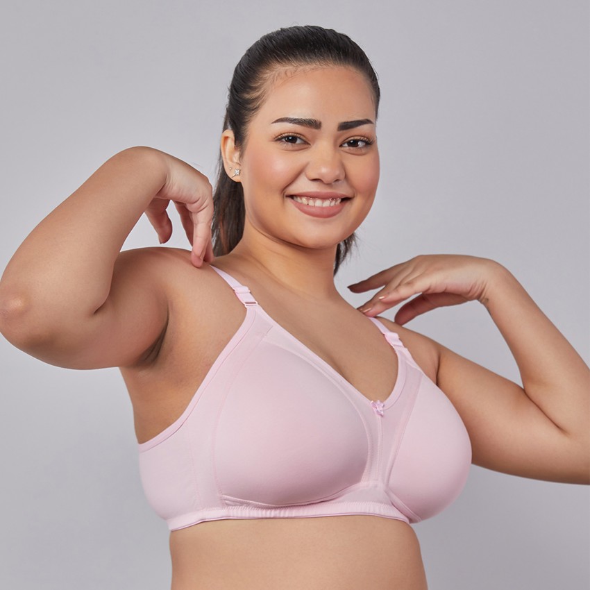 maashie M5504 Non Wired Seamless Padded Bra, L.Pink 34D, Pack of 2 Women  Full Coverage Lightly Padded Bra - Buy maashie M5504 Non Wired Seamless  Padded Bra, L.Pink 34D