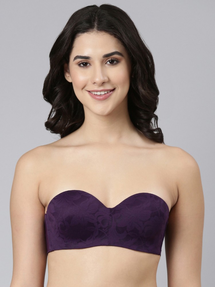 Enamor F074 Full Figure Strapless Women Balconette Lightly Padded Bra - Buy  Enamor F074 Full Figure Strapless Women Balconette Lightly Padded Bra  Online at Best Prices in India
