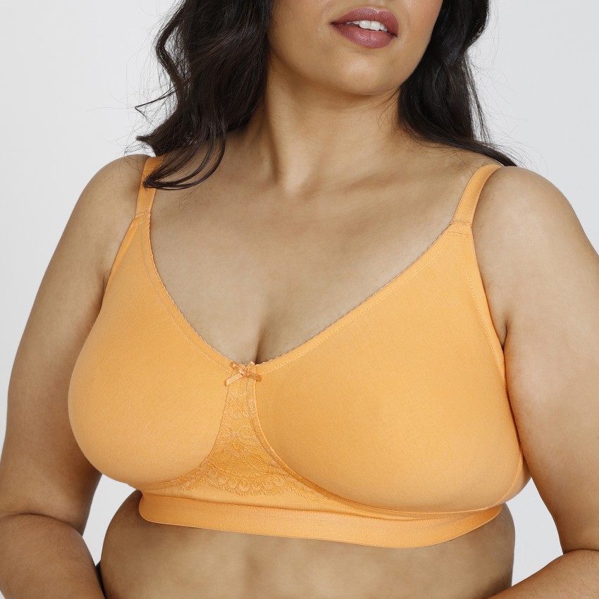 Buy Zivame Maternity Double Layered Non Wired 3/4th Coverage Nursing Bra -  Muskmelon Online