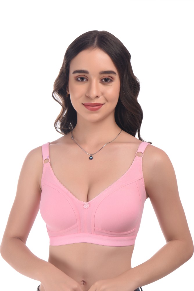 Buy Viral Girl Women's Cotton Pink Push-up Padded Bra Online at Low Prices  in India 
