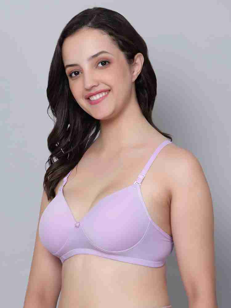 Basic in Fine Hosiery Bra Style_Alisha_B-Cup_Purple in Mumbai at best price  by M M Corporation - Justdial