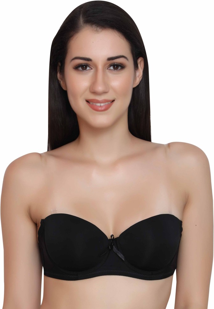 Glamoras STRAPLESS BACKLESS PADDED BRA Women T-Shirt Heavily Padded Bra -  Buy Glamoras STRAPLESS BACKLESS PADDED BRA Women T-Shirt Heavily Padded Bra  Online at Best Prices in India