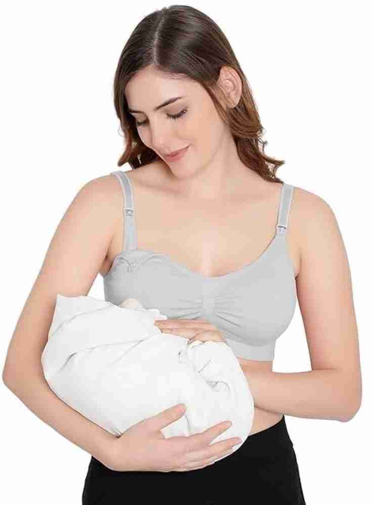 MOMISY Pink Size : 38 Women Maternity/Nursing Lightly Padded Bra - Buy  MOMISY Pink Size : 38 Women Maternity/Nursing Lightly Padded Bra Online at  Best Prices in India