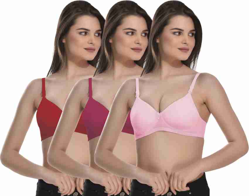Buy Alishan Set of 1 Designer Lightly Padded Women's T-Shirt Bras