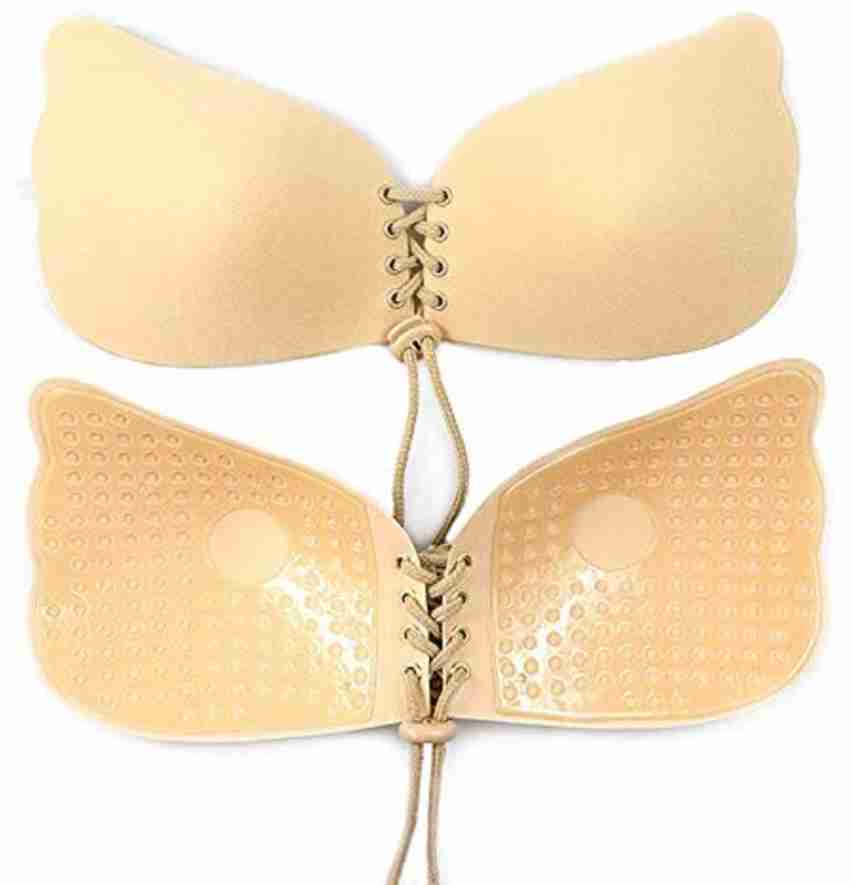 ASTOUND Strapless Silicone Wire Free Stick-On Bra Women Stick-on