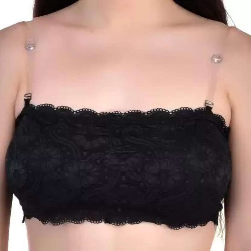 RD Traders Women's Padded Seamless Lace Tube Bra Strapless Bra with  Removable Soft Cups Women Bralette Lightly Padded Bra - Buy RD Traders  Women's Padded Seamless Lace Tube Bra Strapless Bra with