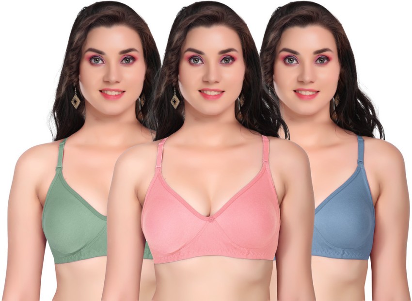 Buy SHEWEARS She Wears Full Coverage Front Open Pushup Bra Panty Set for  Women/Girls Online In India At Discounted Prices