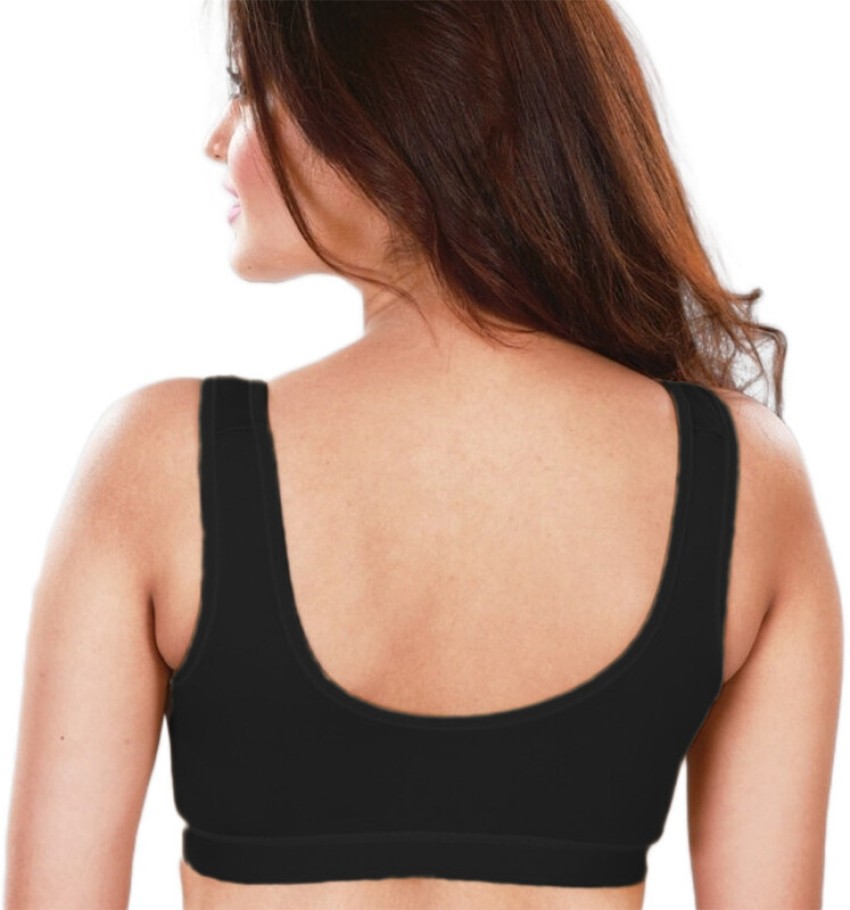 Vertvie Sports Bra for Women Push Up Plus Size Bralette Seamless Comfort  Padded Adjustable Strap Yoga Sleep Bras