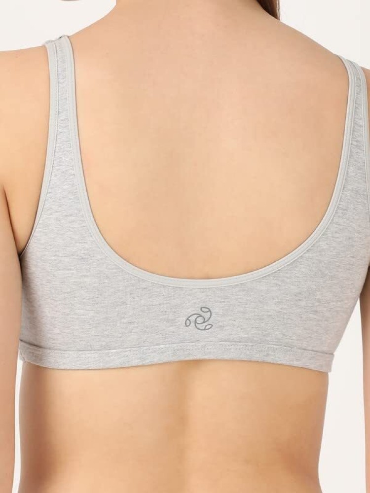 Buy Jockey 1550 Women's Cotton Elastane Slip On T-Shirt Bra with Stay Fresh  Treatment -Black Online