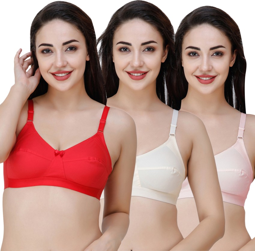 58% OFF on COLLEGE GIRL Women Full Coverage Bra(Beige) on Flipkart