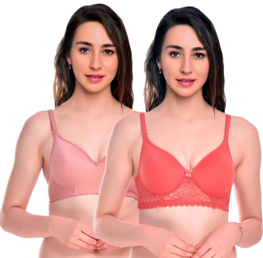 Buy Beauti Plus Women Everyday Lightly Padded Bra (Multicolor), 34B