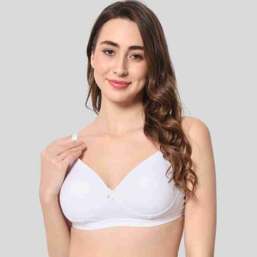 Bewild Full Coverage Backless Padded Bra for Women and Girls & Transparent  Strap and Band (Free)