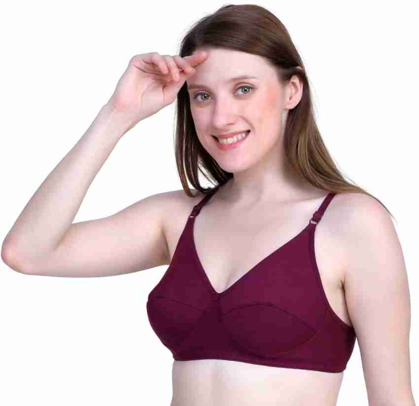 Buy Comfit Non Padded Everyday Bra for Summers Combo (Pack of 3) (38)  Multicolour at