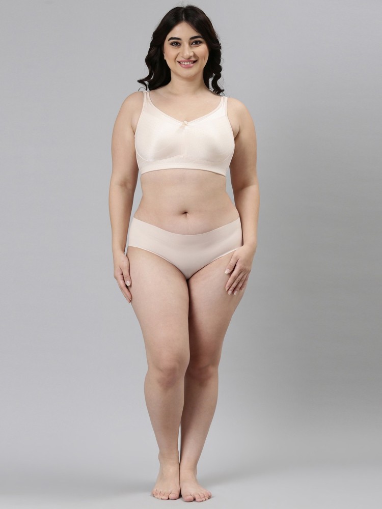 Buy Enamor Front Open No Back Bulge Bra- Pink at Rs.950 online